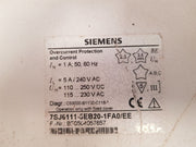 Siemens siprotec 7sj6111-5eb20-1fa0/ee overcurrent protection and control relay 