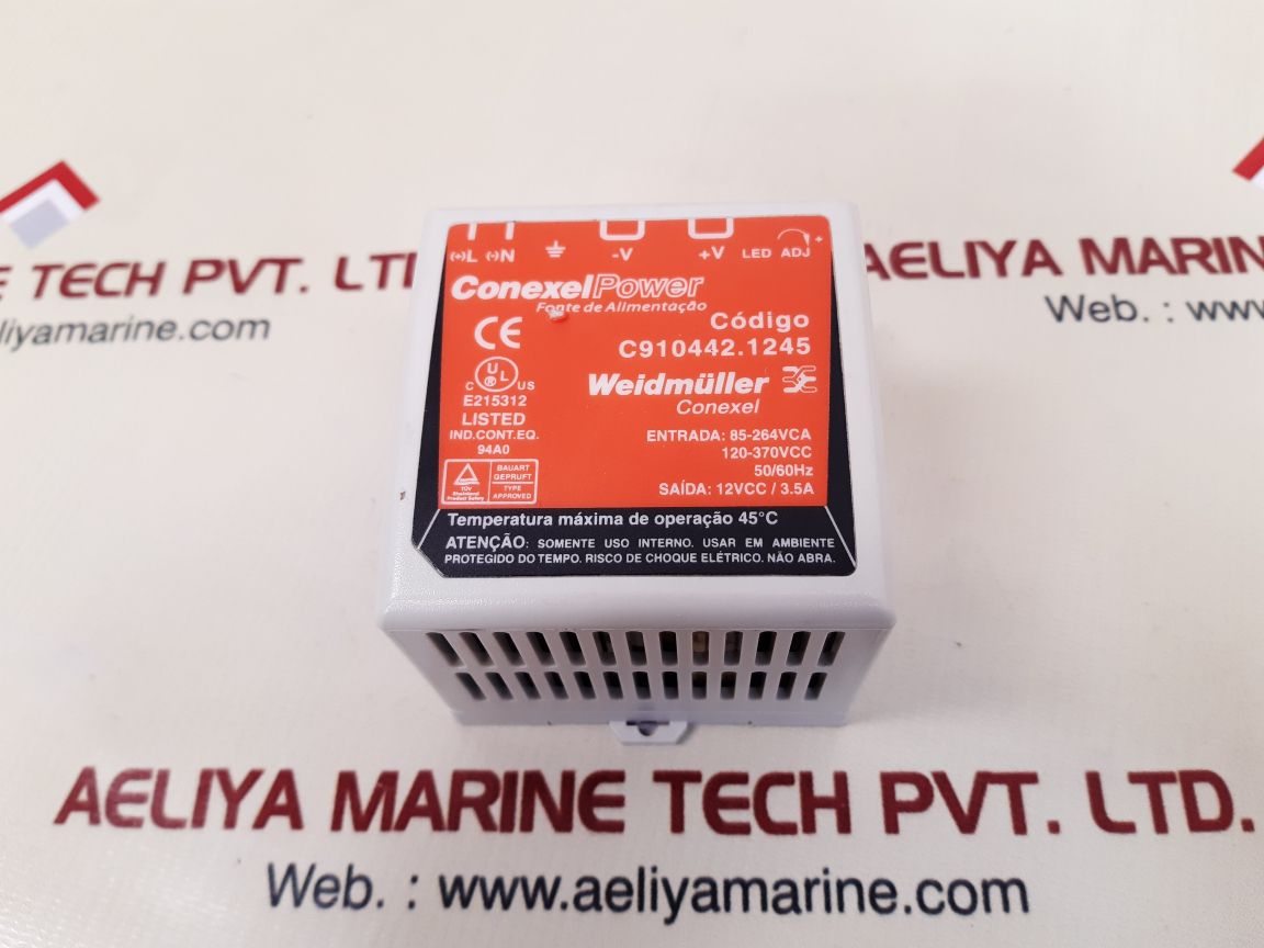Conexel/weidmuller c910442.1245 power supply