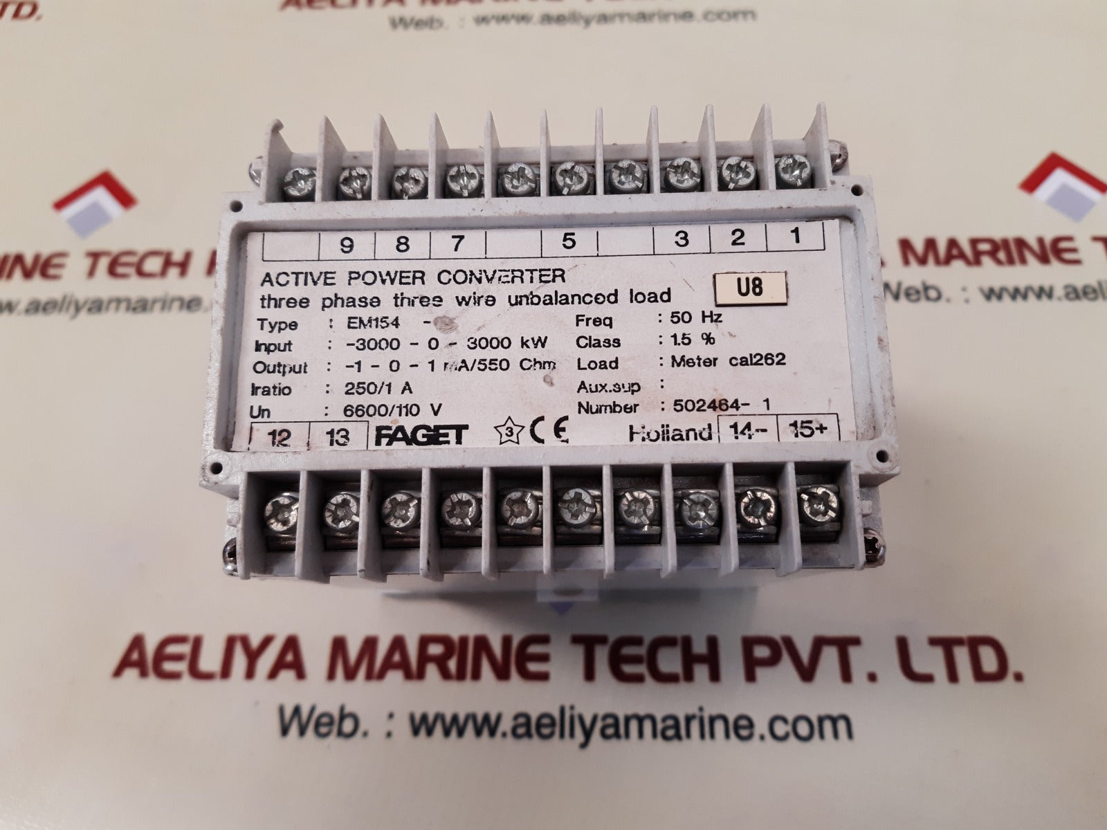 Faget em154 active power converter