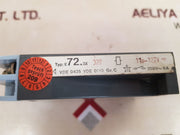 Tesch e72.3x 322 time delay relay