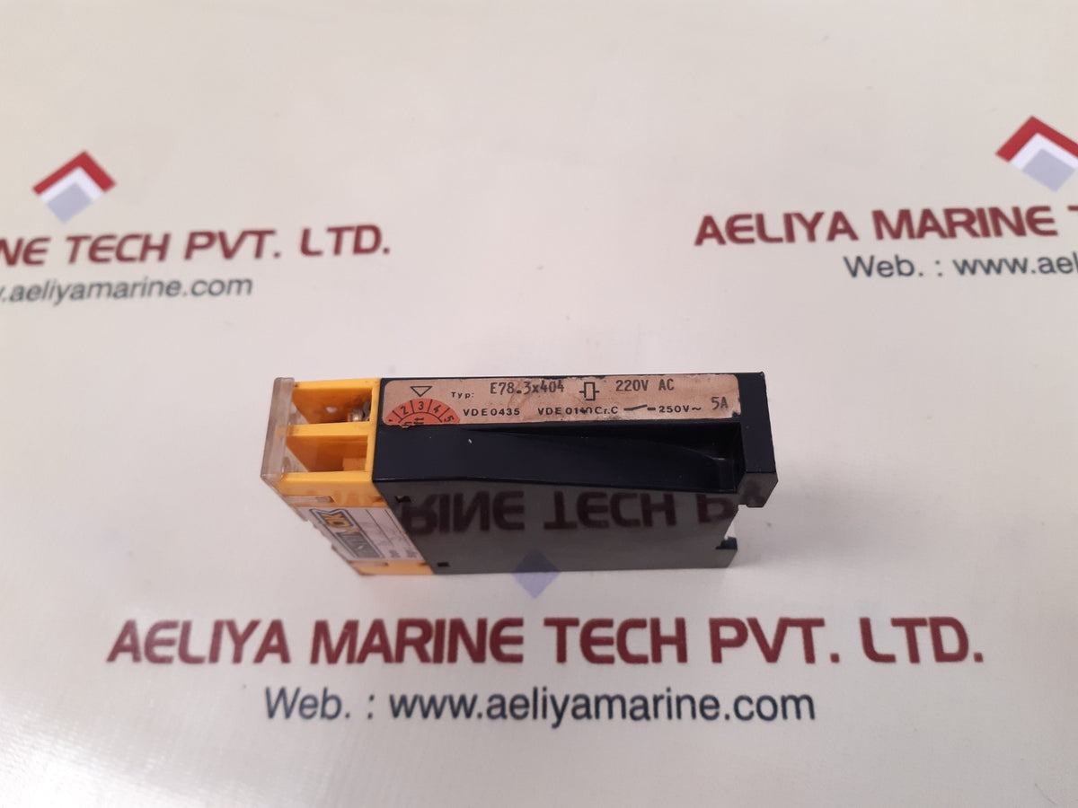 Tesch e78.3x404 time relay – Aeliya Marine