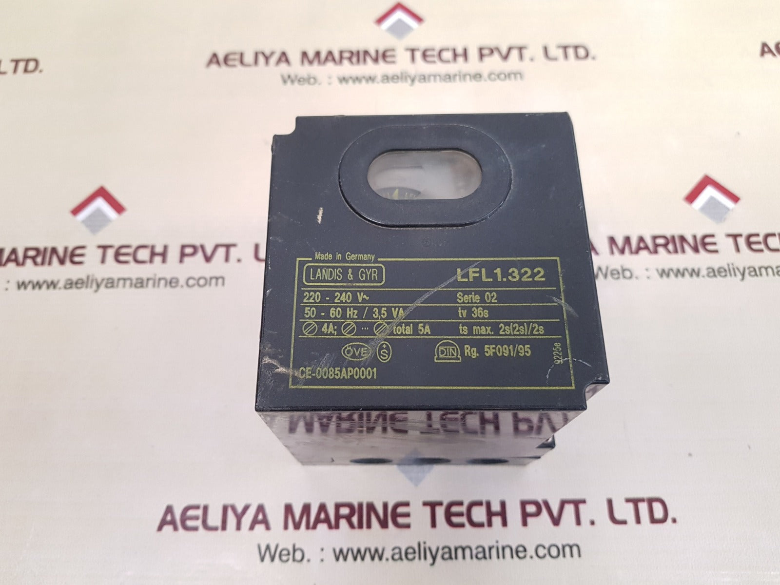 Landis & gyr lfl1.322 gas burner program controller