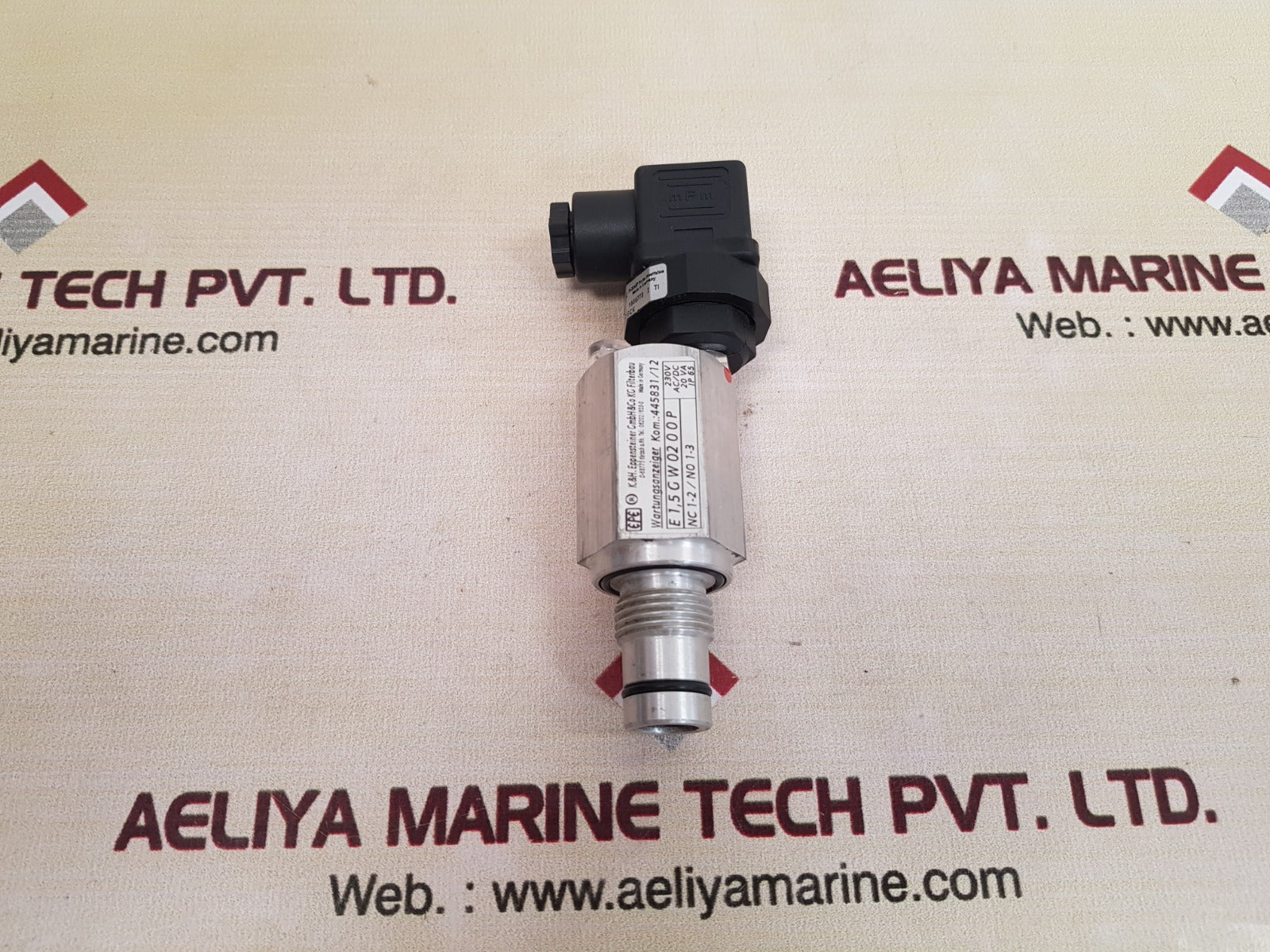 Epe 445831/12 filter clogging indicator switch 