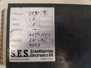 Scandinavian Electronics Sesmon 2530-41 Programmable Controller 220 Vac