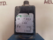 Festo 2200 mch-3-1/4 solenoid valve 1-10 bar