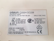 Omron c200h-oc226 output unit ac250v/dc24v