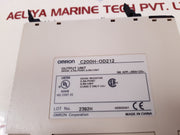 Omron c200h-od212 output unit 4.8a/unit 0.3a/point