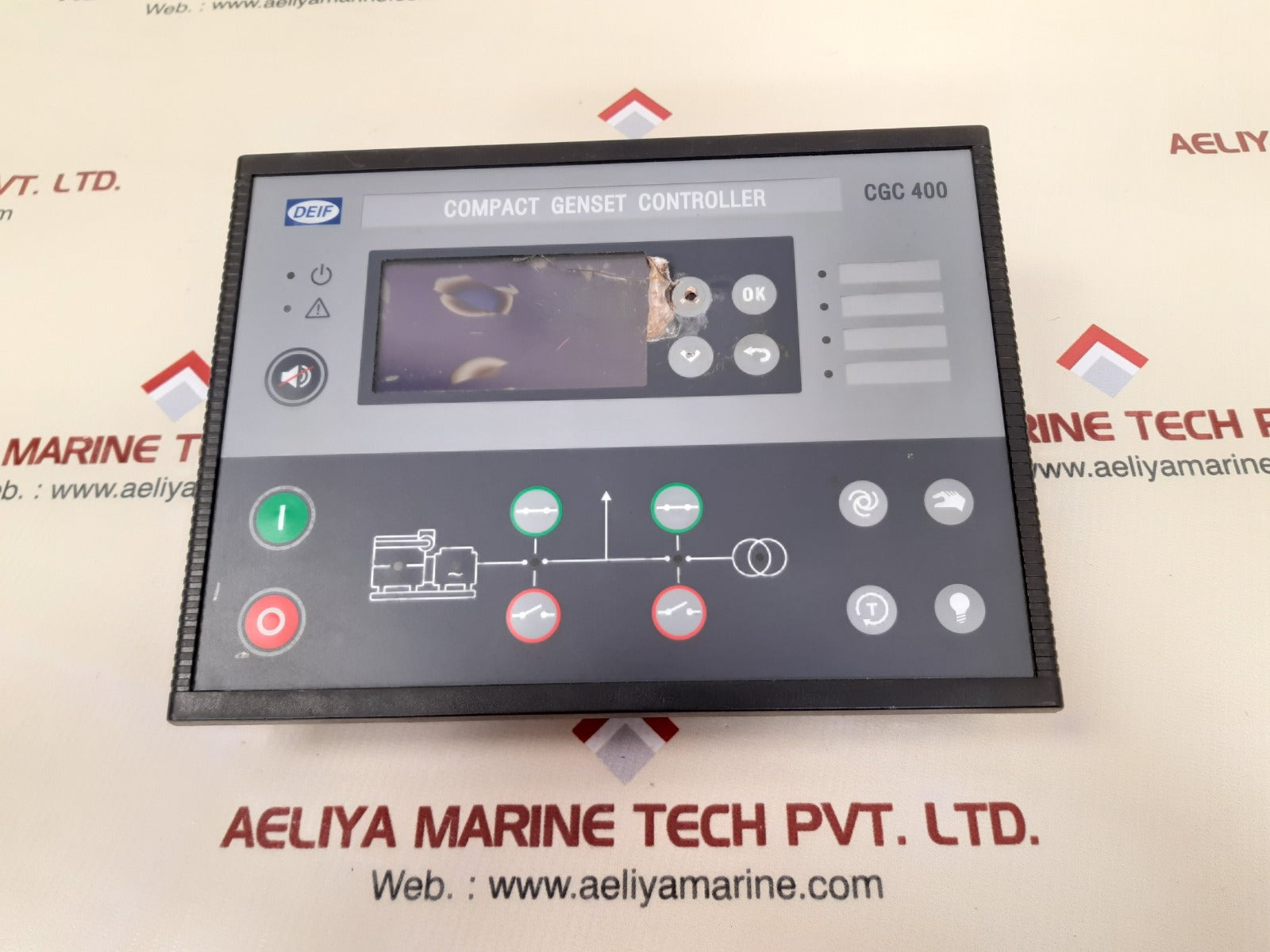 Deif cgc413 compact genset controller cgc 400 8/35vdc