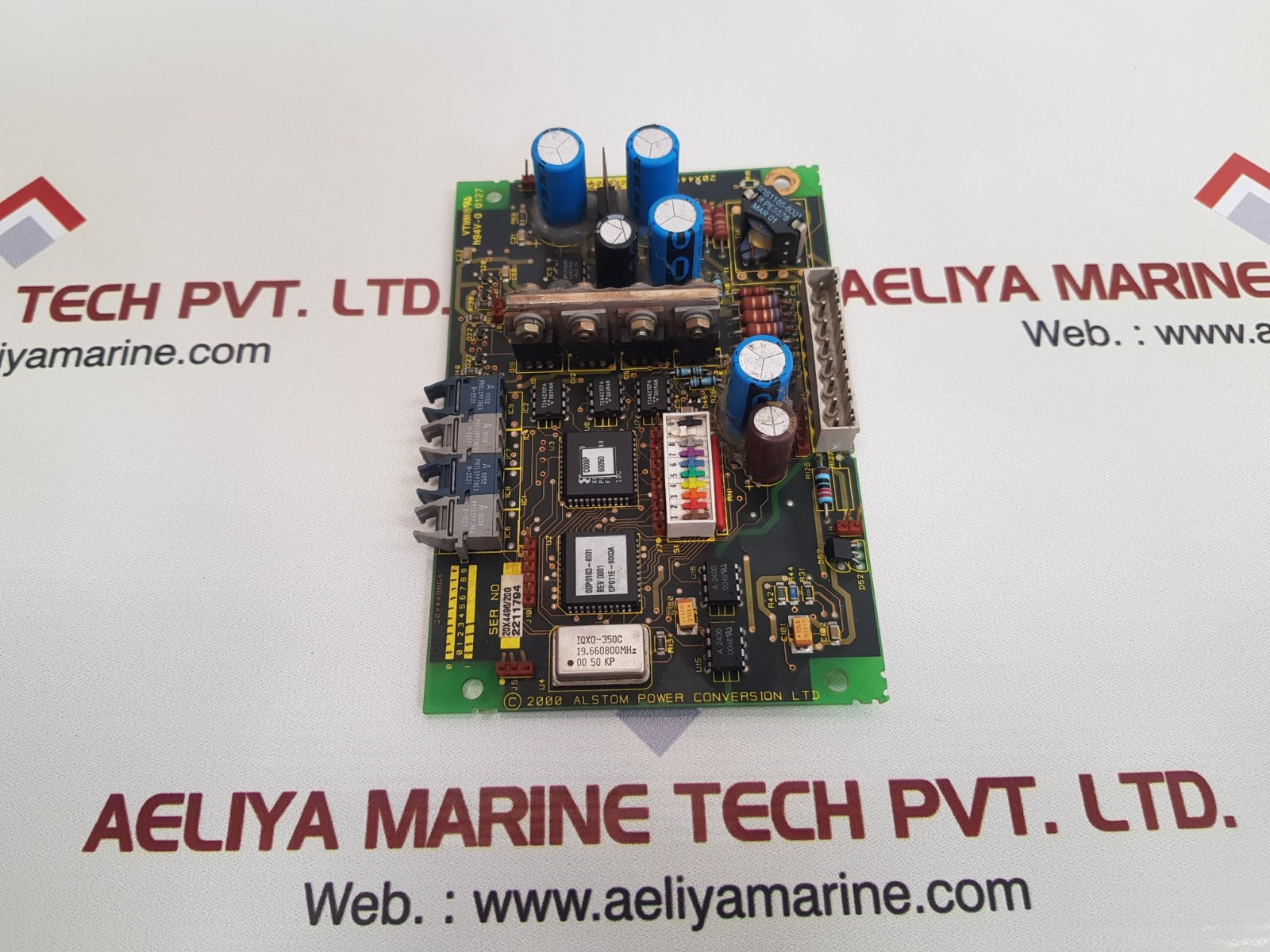 Alstom power 20x4496 pcb card Used
