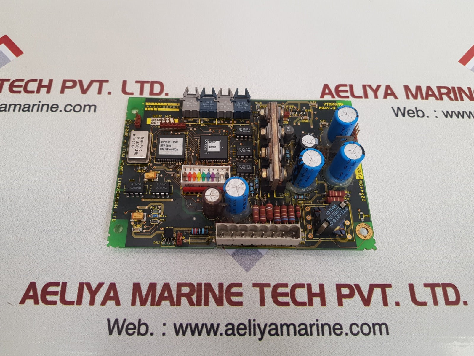 Alstom power 20x4496 pcb card Used