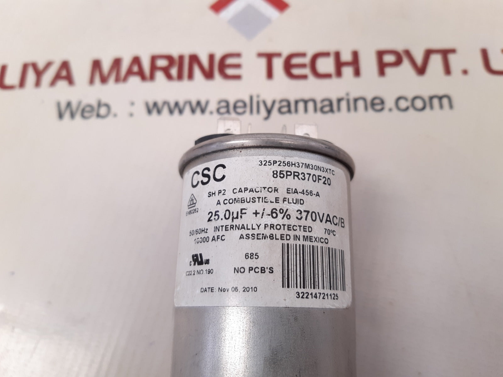 Csc 85pr370f20 capacitor