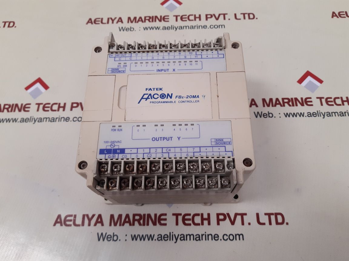 Fatek fbe-20mat programmable controller