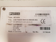 Phoenix contact 2871619 touch screen panel dv-mpd5015 005-aa a.03