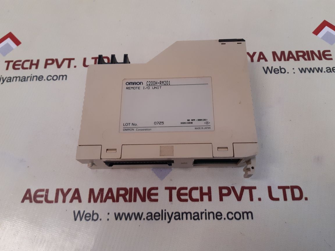 Omron c200h-rm201 remote i/o unit – Aeliya Marine