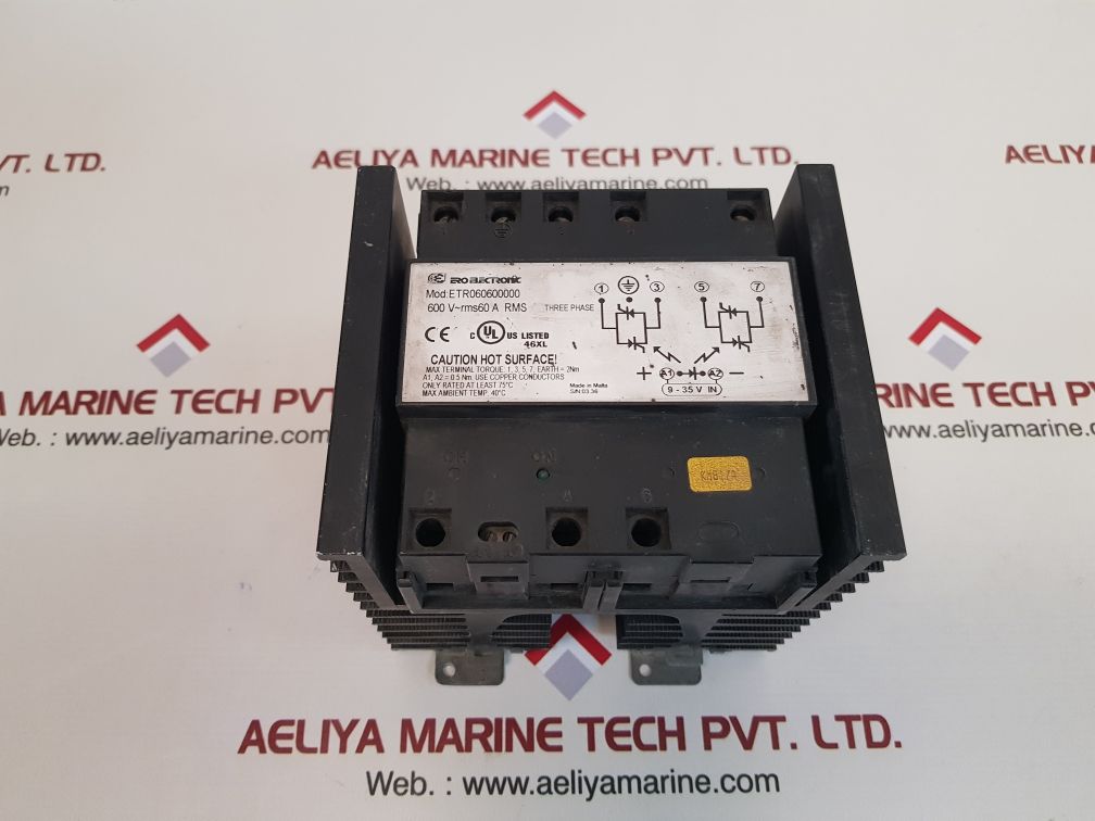 Ero electronic etr060600000 three phase contactor
