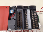 Mitsubishi melsec-q q61p-a2,qx42,qy10 module rack with q35b base unit