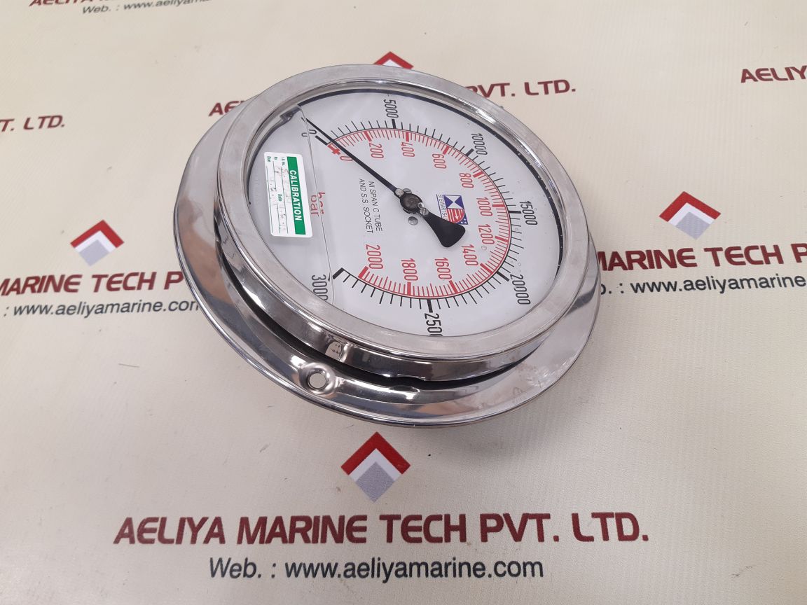 Stewarts pressure gauge 30000 psi/2000 bar