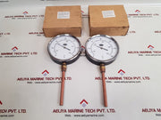 Brannan 150mm dial bottom entry thermometer 0 to 120°c