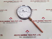 Brannan 150mm dial bottom entry thermometer 0 to 120Â°c