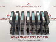Siemens simatic s7 6es7 135-4fb00-0ab0 output module with 6es7 193-4cb30-0aa0