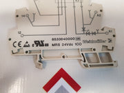 Set of 11X Weidmuller 8533640000 Relay RSS113024