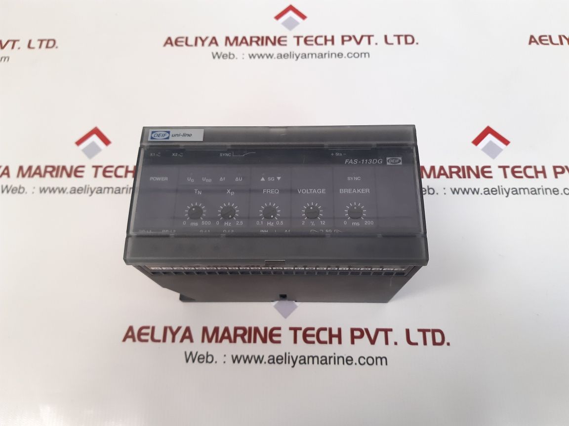 Deif Fas-113Dg Synchronisation & Circuit Breaker 700109.180