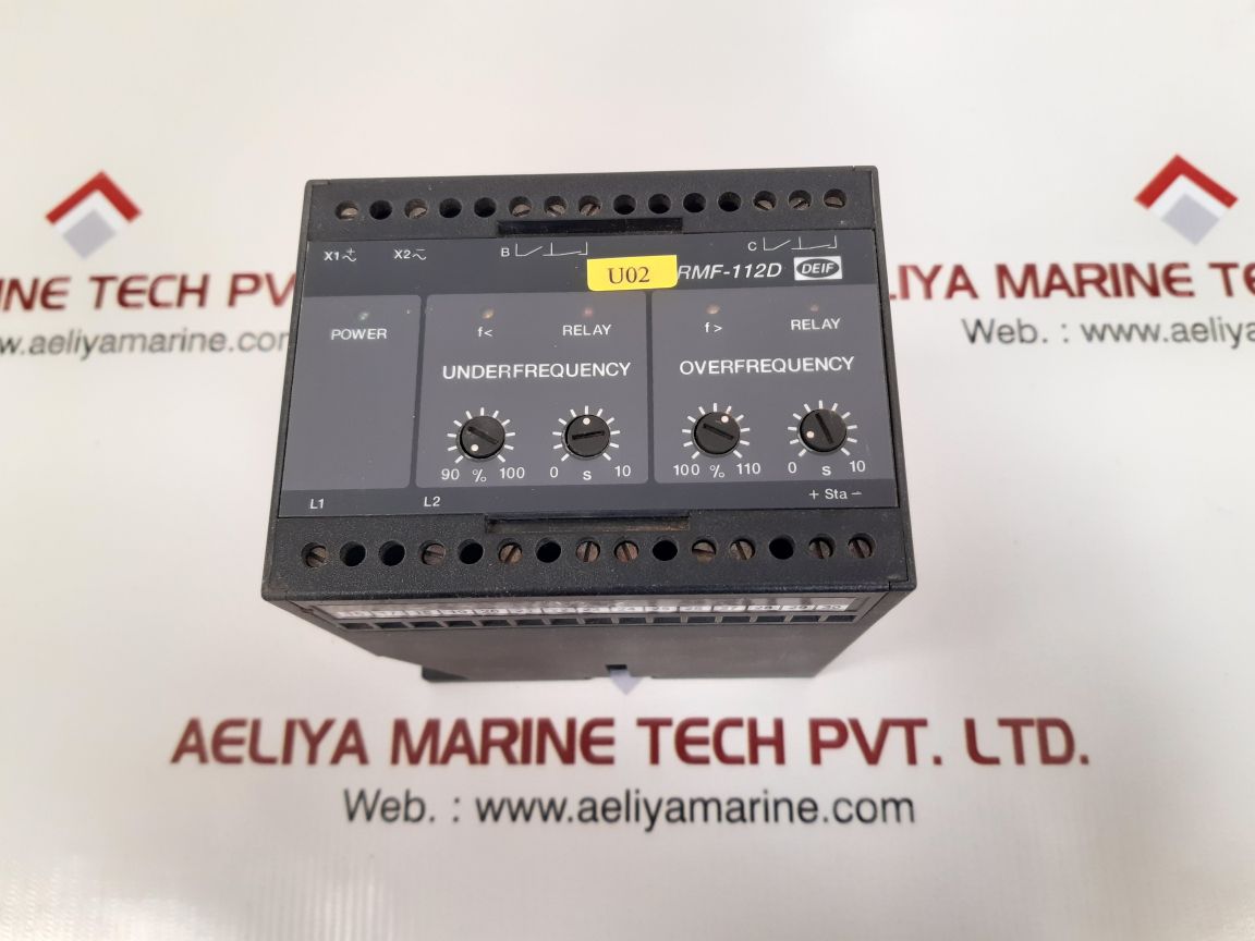 Deif rmf-112d frequency relay 248197.30