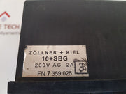 Zollner 10+sbg Combined Signal Automation bsh/49/20g/94 Signal Switch