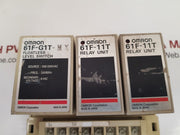 Omron 61f-g1t-mx floatless level switch with 61f-11t relay unit