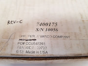 Shaffer 7400175 Rev C Solenoid Valve 060874-034
