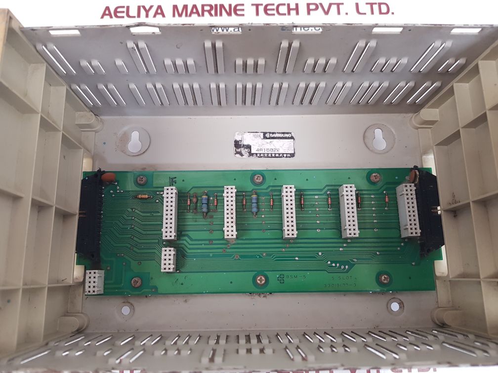 Bsm-5 5 slot 33019177-3 pcb rack