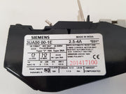 Siemens 3ua50 00-1e overload relay 2.5-4a
