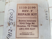 Gil 1110-2199 rev.f regulator repair kit