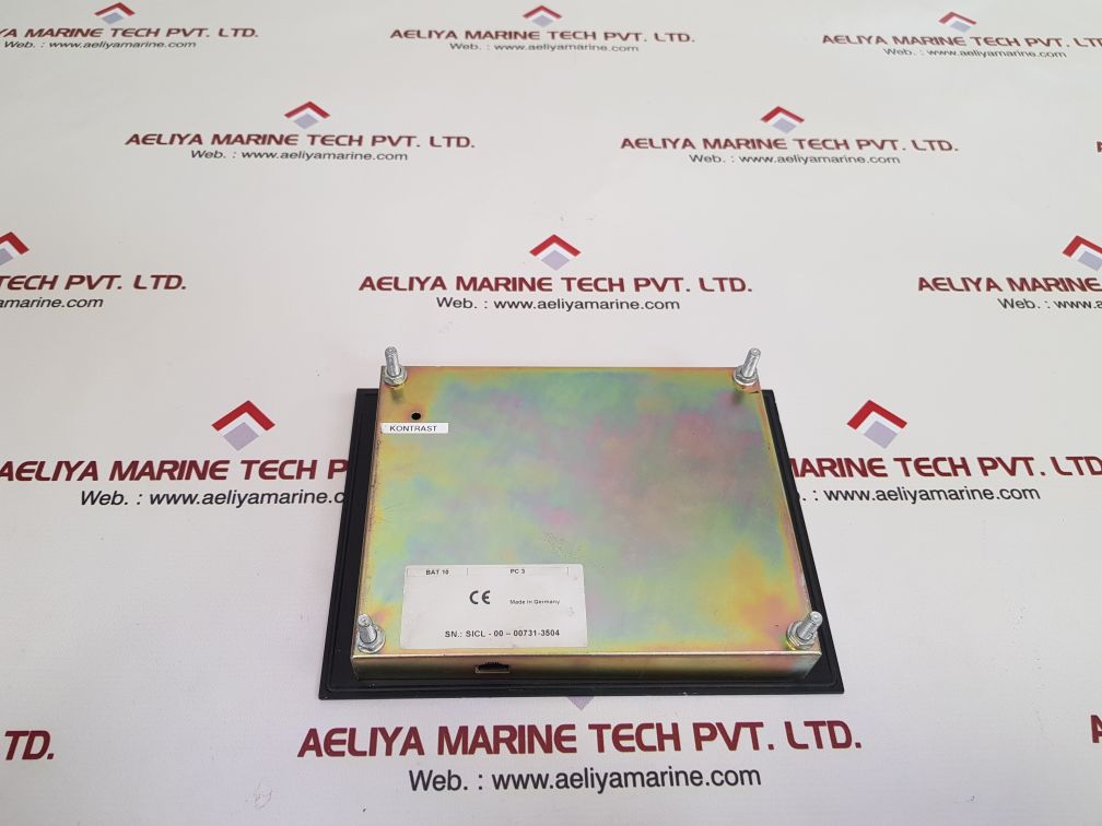 Weiss pc3 bat 10 operator panel