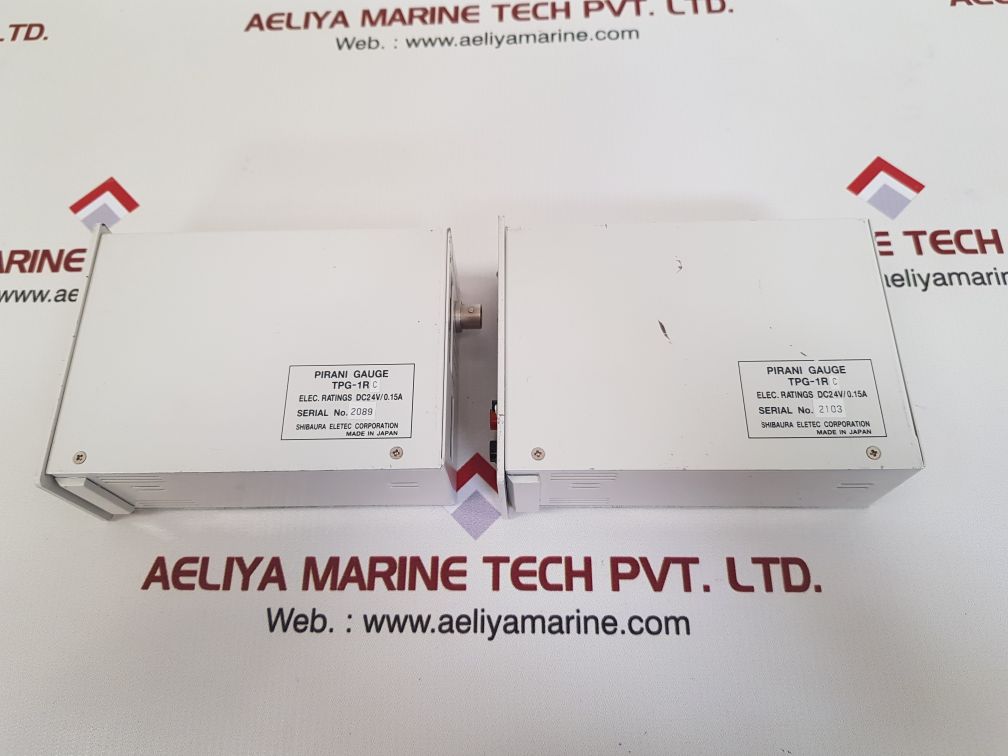 Shibaura tokuda tpg-1rc pirani gauge