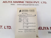 Pepperl+fuchs we77/ex1 switching amplifier 01544s