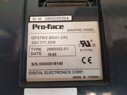 Pro-face Digital Gp37W2-bg41-24V Graphic Panel 2880052-01