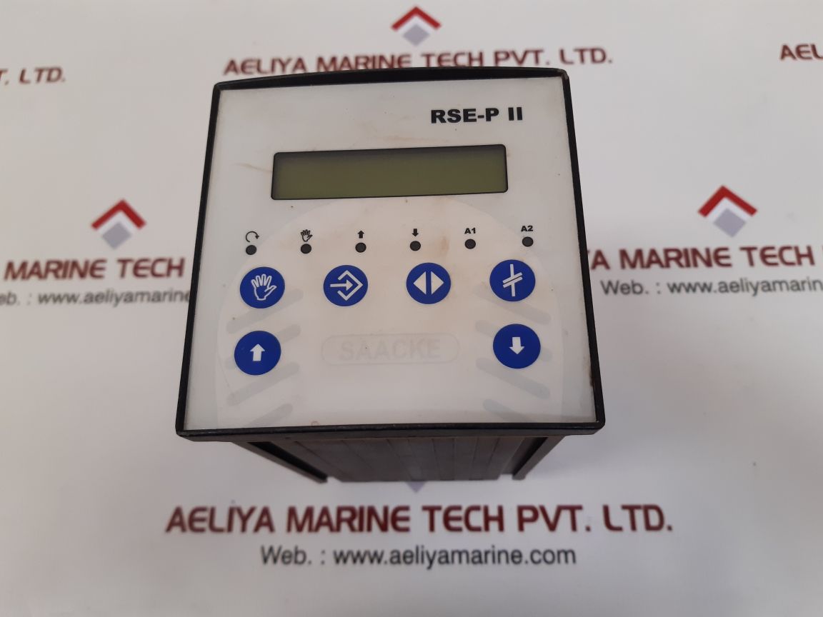Saacke rse-p ii controller – Aeliya Marine