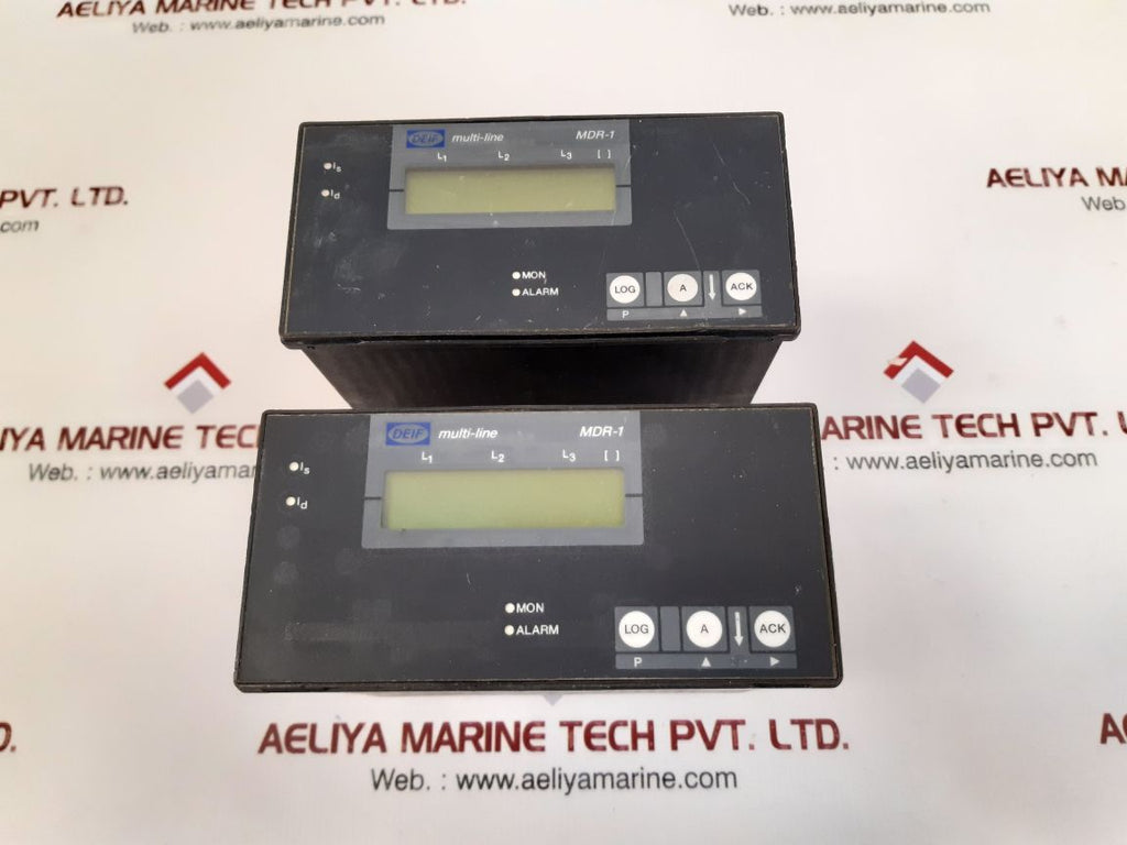 Deif multi-line mdr-1 differential relay Used – Aeliya Marine