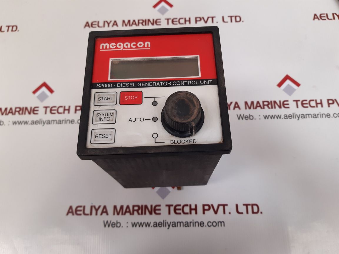 Megacon S2000 Diesel Generator Control Unit S2000A – Aeliya Marine