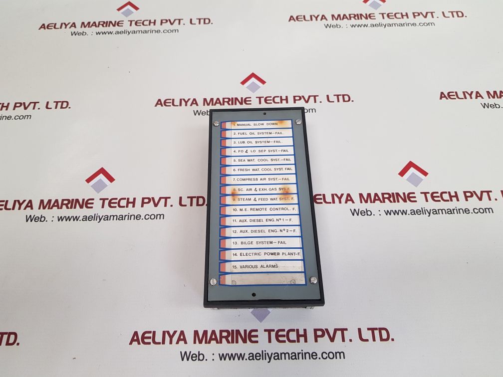 Racal marine 77251 aa alarm repeater unit