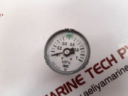 Set of 2X Smc g36-10-01 pressure gauge 0 to 1 mpa