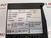 Deif Rmv-112D Protective Voltage Relay 450Vac