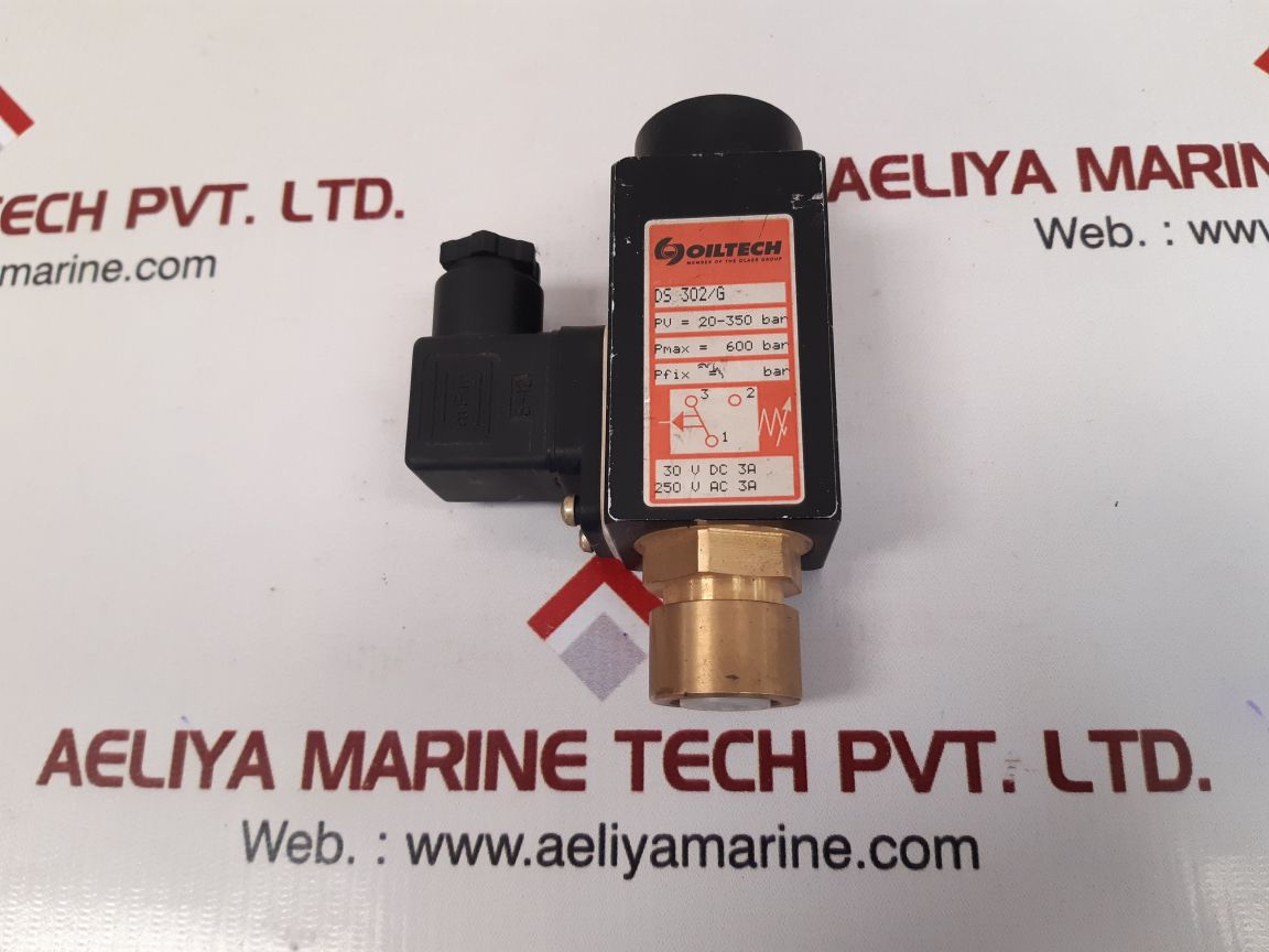 Oiltech ds 302/g pressure switch