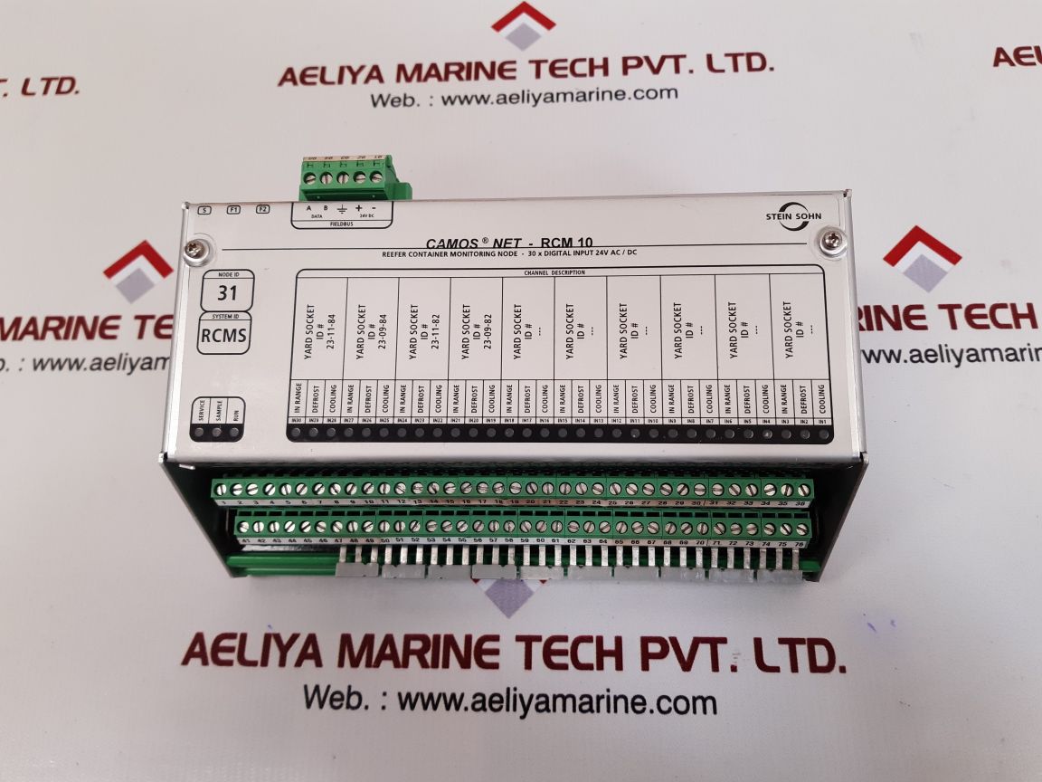 Stein sohn camos net-rcm 10 reefer container monitoring b101002a 000000131