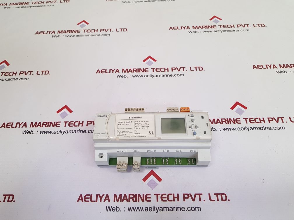Siemens landis & staefa rwx62.7032 controller
