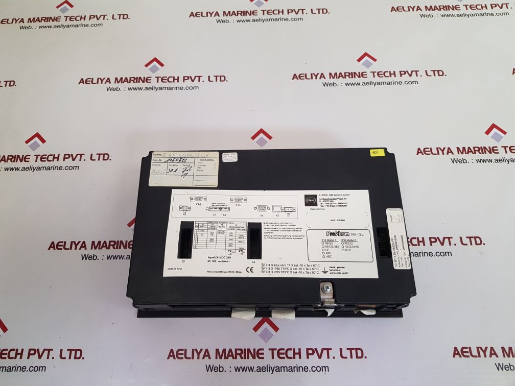 Stahl provicom mt-125 control panel mt-125-rs422 fp