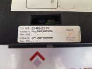 Stahl provicom mt-125 control panel mt-125-rs422 fp