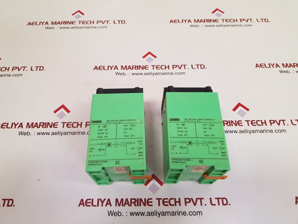 Phoenix contact cm 90-ps-230ac/24dcu/2 power supply