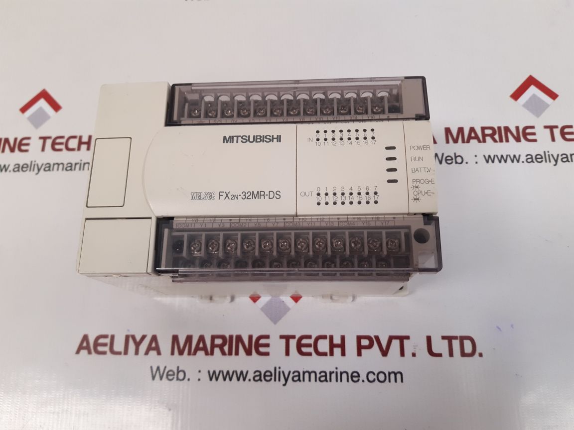 Mitsubishi melsec fx2n-32mr-ds programmable controller